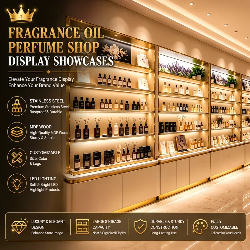 Perfume In Fragrance Shop - Exhibidores de Perfumes y Maquillaje para