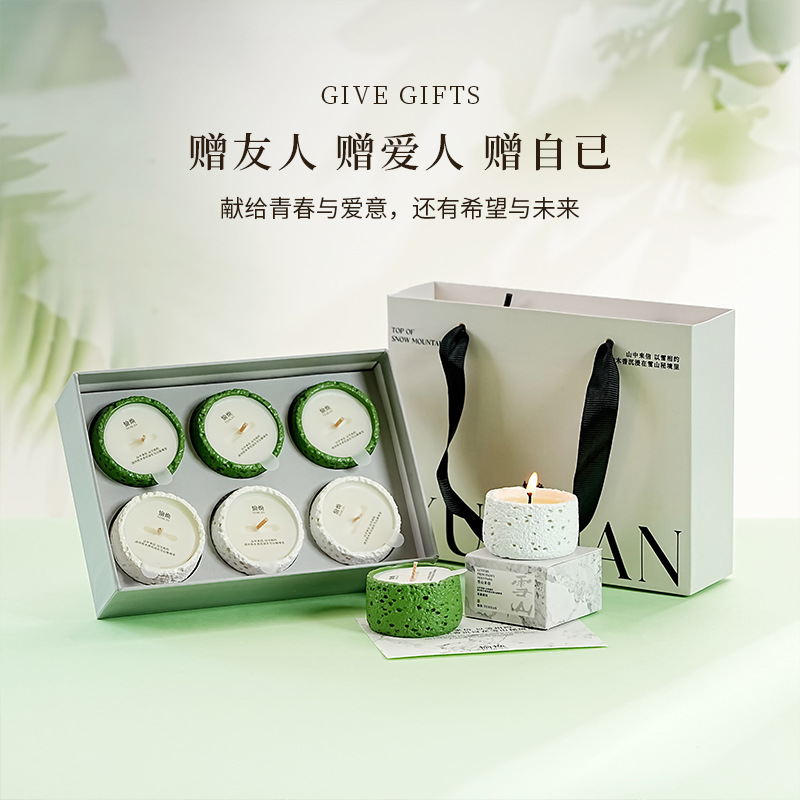 El Perfume Fragrance - Caja de regalo con velas perfumadas
