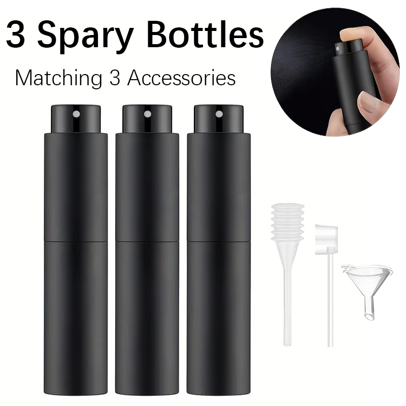 Perfume Fragrance Ingredients - Juego de 3 Botellas de Perfume