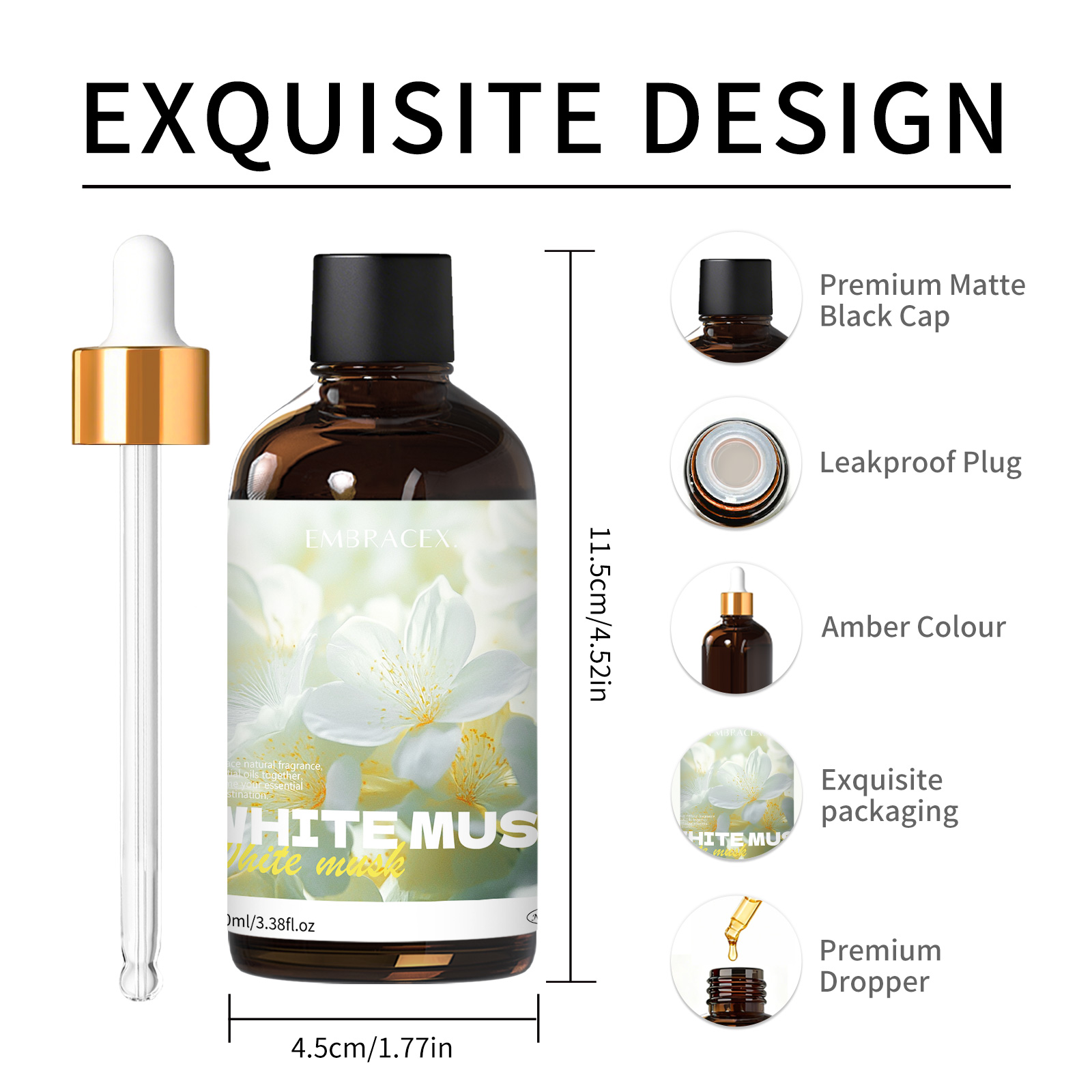 Aceites de Fragancia de Almizc - Musk White Oil reseña y precio