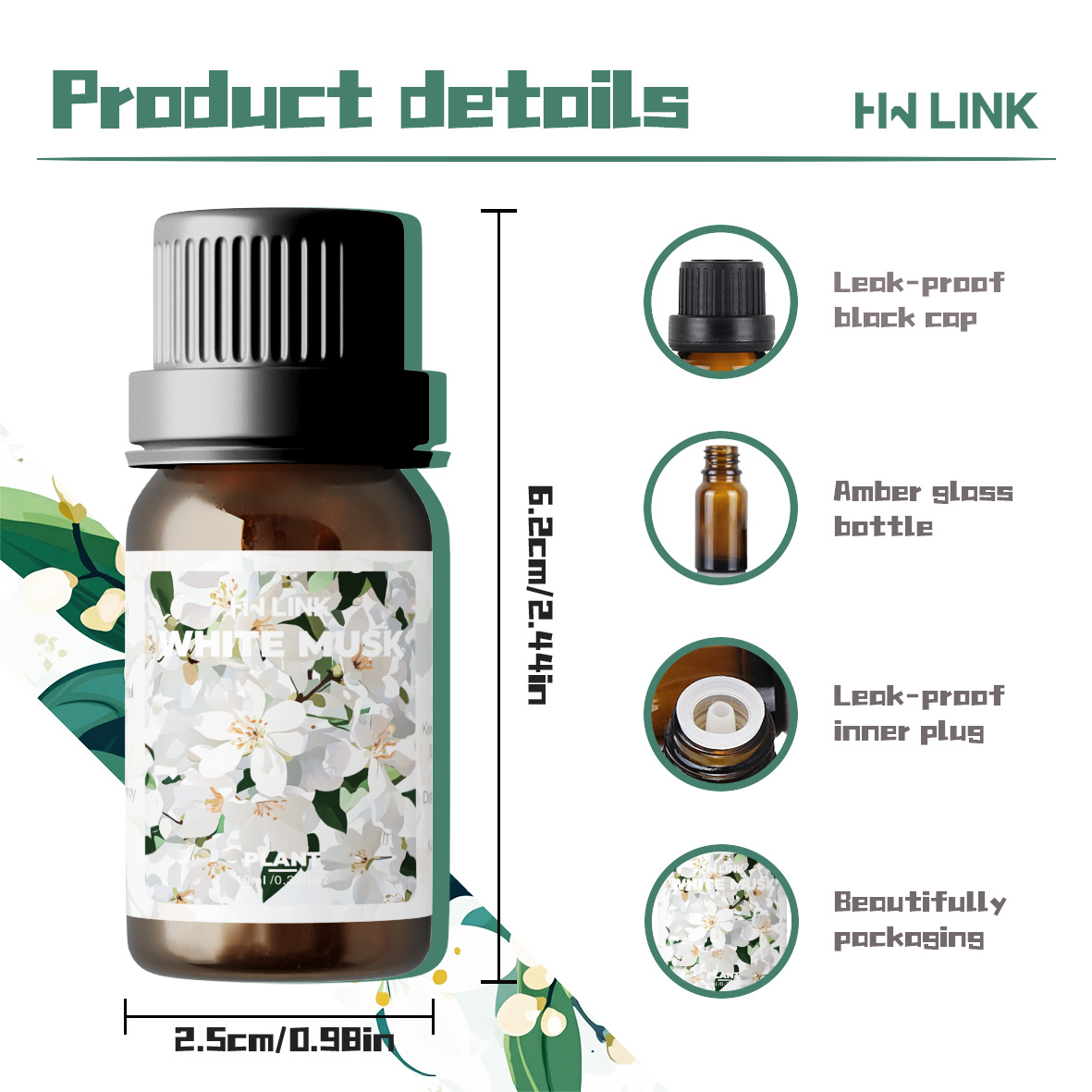 Aceites de Fragancia de Almizc - Musk White Oil reseña y precio