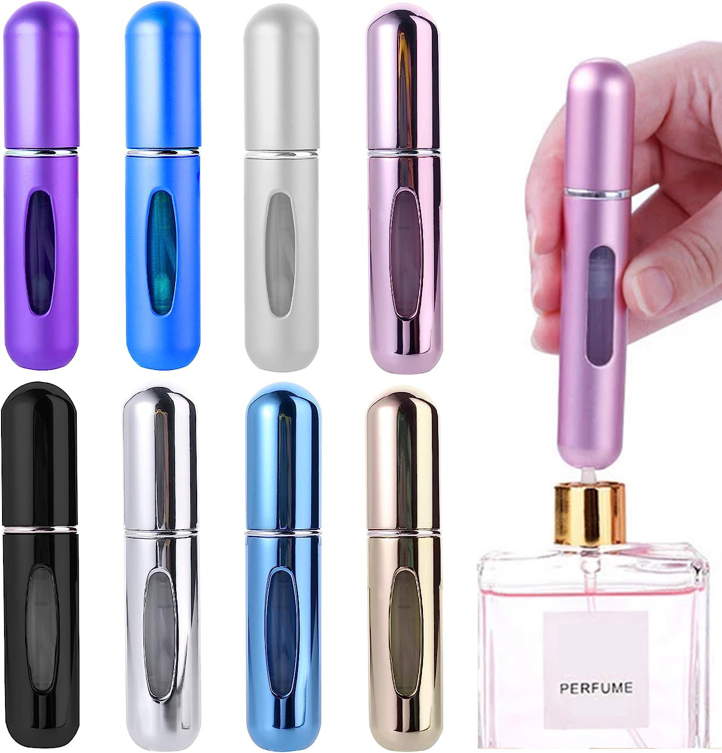Mini botella de Perfume recarg - Perfume Fragrance Book reseña y precio