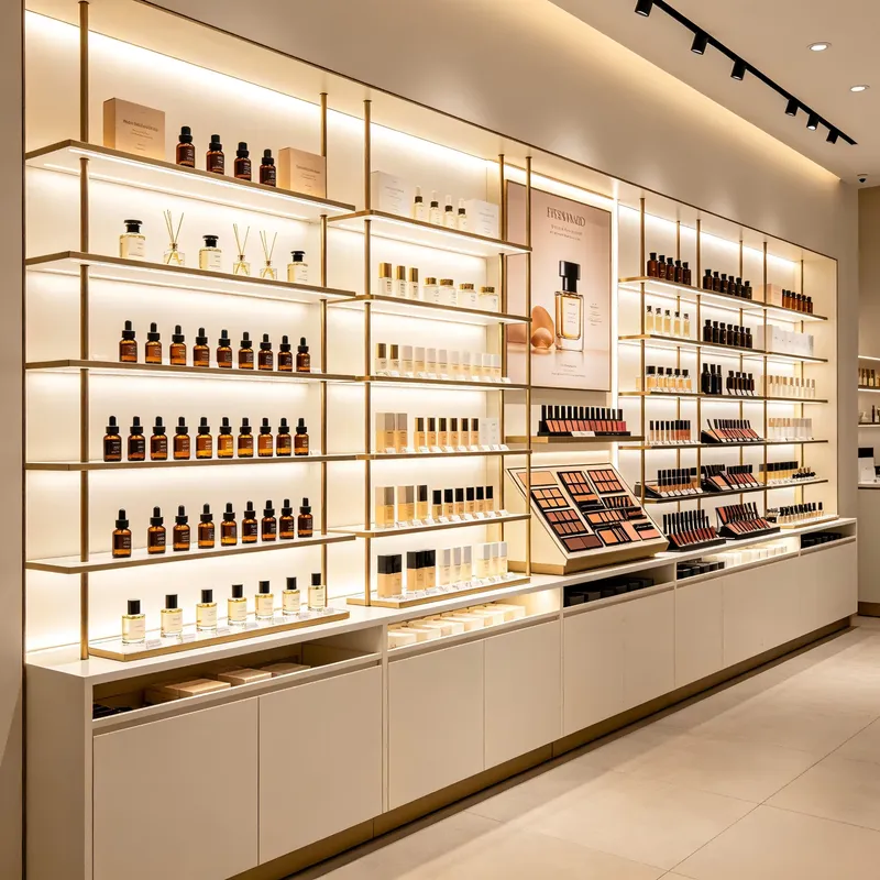 Exhibidores de Perfumes y Maqu - Perfume In Fragrance Shop reseña y precio