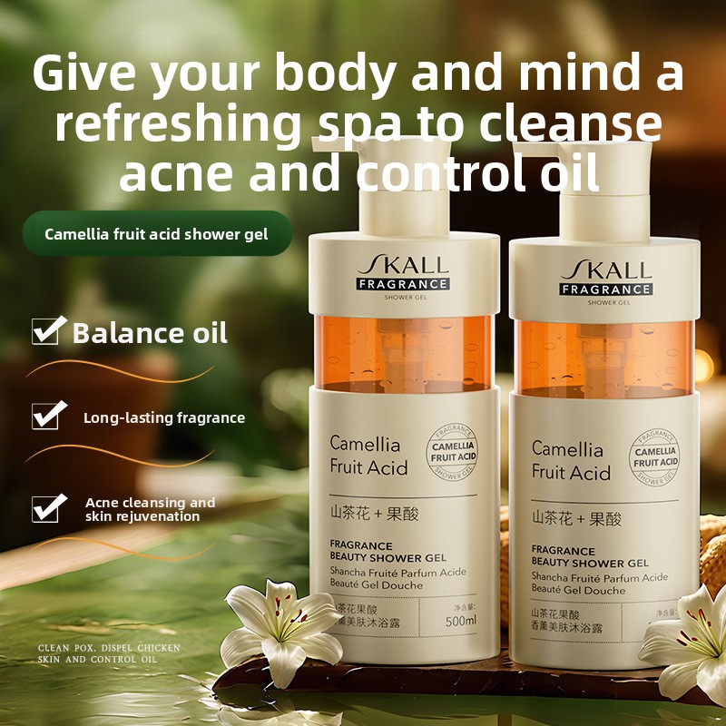 Gel de Ducha con Ácido de Frut - Perfume Fragrance Body Wash reseña y precio