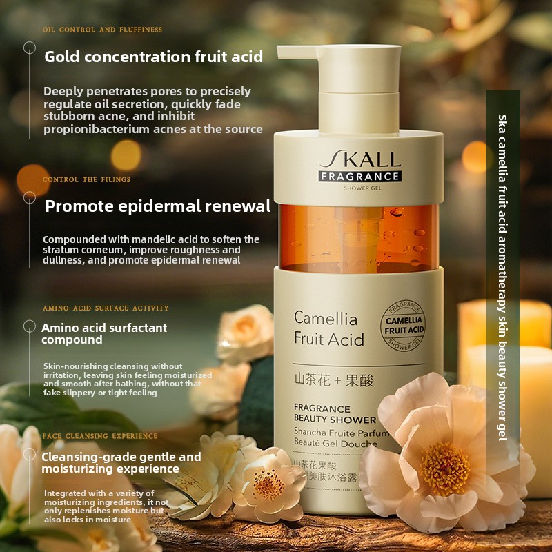 Gel de Ducha con Ácido de Frut - Perfume Fragrance Body Wash reseña y precio